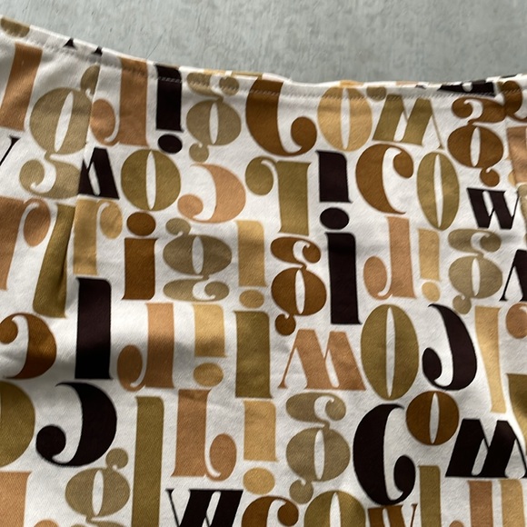 Motel Ima Mini Skirt In Cowgirl - XS Cream/Tan - Picture 10 of 16